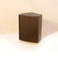 L track - finition noir relief Enceinte sono polyvalente Djeconcept avec HP 8 pouces et moteur 1 pouce