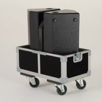 Djeconcept enceinte coaxial 6 pouces beyma Vue interne - Cx 106 avec le Flihgtcase composite