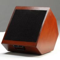 Enceinte finition teinte bois Djeconcept retour de scene Cx 110 - coaxial 10 pouces + moteur 1,4 pouces