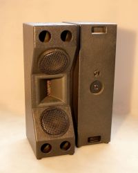 Enceinte Djeconcept type appolitto avec 2 x 8 pouces beyma +Hp ruban Presentation Djeconcept serie sonorisation avec HP Ruban