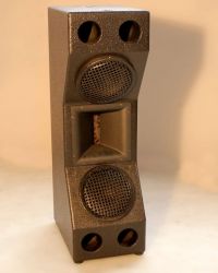 Enceinte Djeconcept type appolitto avec 2 x8 pouces beyma + Ruban pavilloné