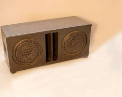 Renfort de grave Bass reflex Djeconcept renfort de grave 2x 12 pouces