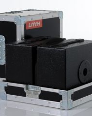 Enceinte Djeconcept avec HP coaxial 5 pouces et 1 pouce Cx 105 avec option flightcase format valise